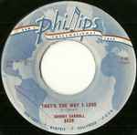 That's The Way I Love - Johnny Carroll